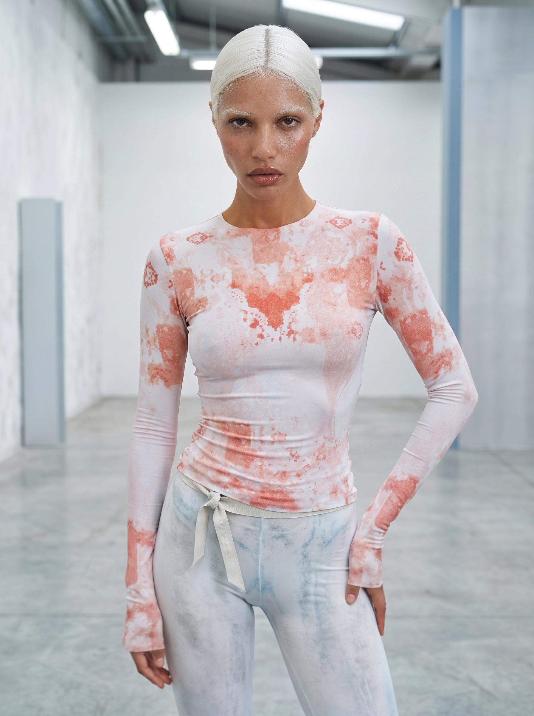 abstract wearable art top
